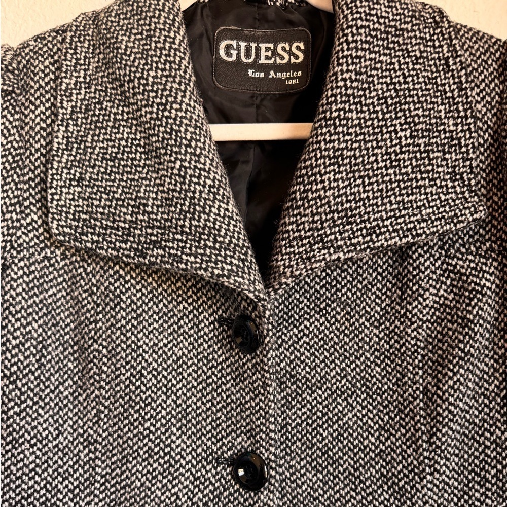 Guess Los Angeles Tweed Coat/Jacket - Picture 8 of 9